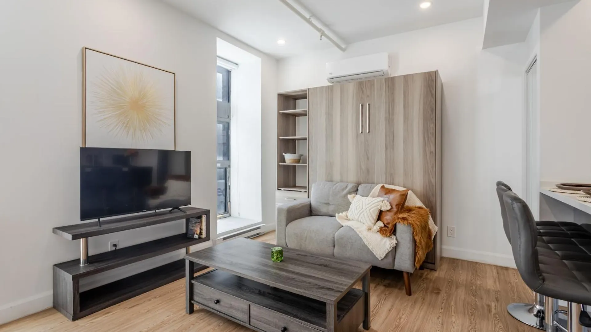 Апартаменты Modern Studio On Bishop - Spotlight Mtl Монреаль